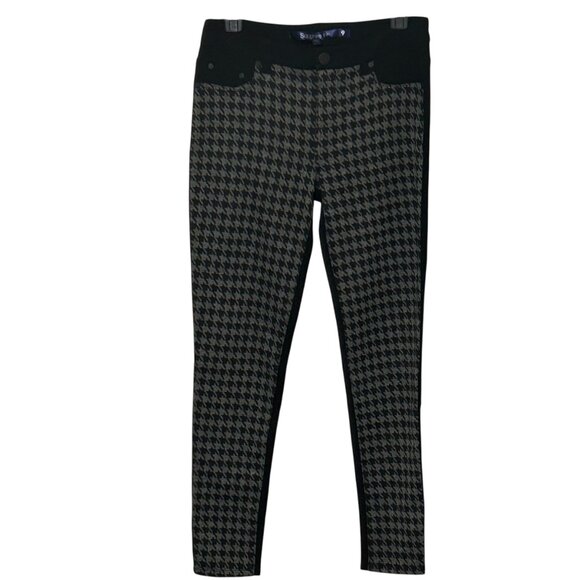 Sapphire Ink Women's Size 9 Black Pant with Gray Front Pattern - Picture 1 of 12